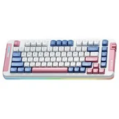 Klawiatury - MCHOSE MC-X75-10 Niebiesko-różowy MC-X75-10 - miniaturka - grafika 1