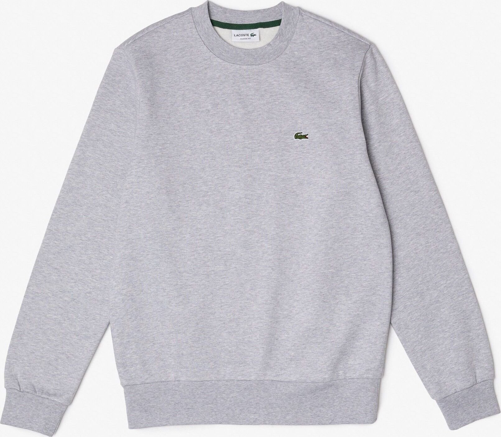 Sweter męski bez kaptura Lacoste jasnoszary - XL