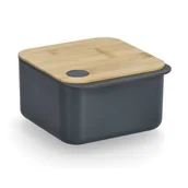 Pojemniki kuchenne - Pojemnik do przechowywania z bambusowym wieczkiem, 1100 ml - miniaturka - grafika 1