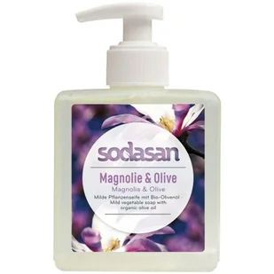SODASAN Sodasan mydło roślinne do mycia rąk i ciała Magnolia & Bergamotka 300 ml - Problemy skórne - miniaturka - grafika 2
