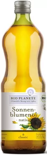 Bio Planete (oleje i oliwy) OLEJ SŁONECZNIKOWY VIRGIN BIO 1 L - Zdrowa żywność - miniaturka - grafika 1
