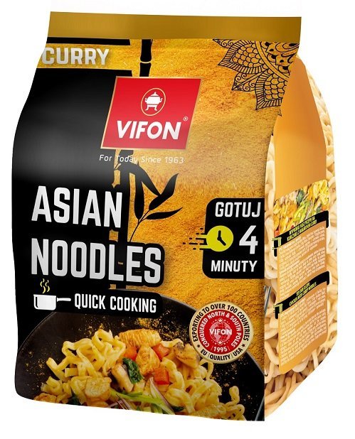 VIFON Makaron pszenny z curry „Asian noodles