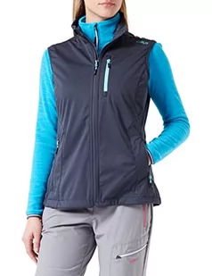 CMP Damska kamizelka softshell wodoodporna, dla kobiet, tytanowa, 50 - Kamizelki damskie - miniaturka - grafika 1
