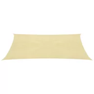 Parasole ogrodowe - vidaXL vidaXL Żagiel przeciwsłoneczny/Markiza 3,6x3,6 m, kwadrat, HDPE beżowy - miniaturka - grafika 1
