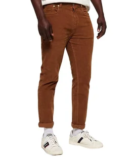 Spodnie męskie Superdry Slim Tyler sztruksowe -W31 - Spodnie męskie - miniaturka - grafika 1