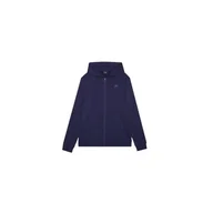 Bluzy męskie - Męska bluza dresowa sportowa rozpinana z kapturem 4F TSWSM1466-31S - miniaturka - grafika 1