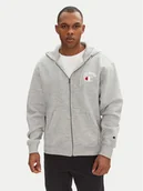 Bluzy męskie - Champion Bluza 221193 Szary Regular Fit - miniaturka - grafika 1