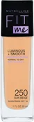 Podkłady do twarzy - Maybelline Fit Me podkłan nr 250 Słoneczny Beż - miniaturka - grafika 1