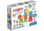 Klocki - Geomag,  Magicube FullColor Recycled Try me 8 pcs, G062 - miniaturka - grafika 1