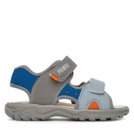Buty dla chłopców - Sandały Primigi 7869222 M Szary - miniaturka - grafika 1