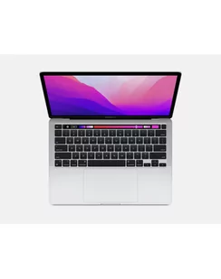 APPLE MacBook Pro 2022 13" Retina M2 8GB RAM 256GB SSD macOS Srebrny MNEP3ZE/A - Laptopy - miniaturka - grafika 2