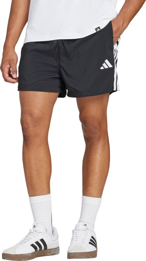 Adidas Spodenki męskie adidas Essentials 3-Stripes Chelsea 5-Inch czarne IM7850 S