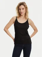 Koszulki i topy damskie - Morgan Top 251-DIDOA Czarny Slim Fit - miniaturka - grafika 1
