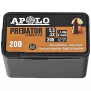 Śrut Apolo Predator Copper 5.52 mm, 200 szt. 1.36g/21.0gr (19951-2)