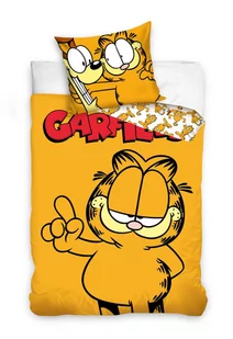 Carbotex, Komplet pościeli bawełnianiej 160X200 + 70X80, Garfield - Pościel dla dzieci - miniaturka - grafika 1
