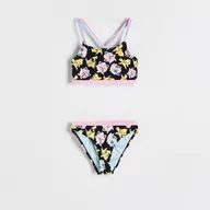 Stroje kąpielowe dla dziewczynek - Reserved - Dwuczęściowy strój kąpielowy Pokémon - Czarny - miniaturka - grafika 1