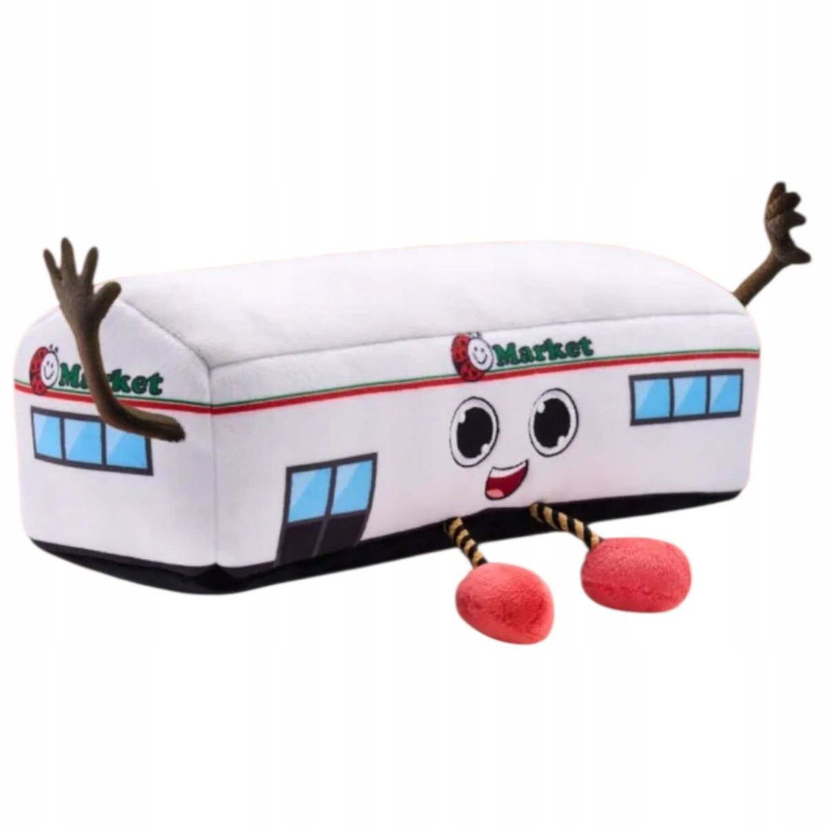 Gang Biedroniaków maskotka Sklep Biedronka biały