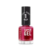 Lakiery do paznokci - Rimmel London Super Gel STEP1 Lakier do paznokci 12 ml Odcień 014 Pink To The Berry - miniaturka - grafika 1