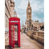 Malowanie po numerach - Malowanie po numerach BRUSHME 40x50 cm Symbole Londynu - miniaturka - grafika 1