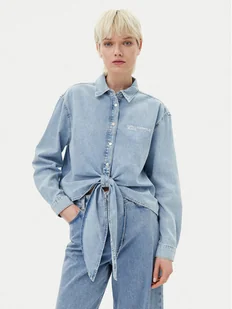 Karl Lagerfeld Jeans Koszula jeansowa A2W11021 Niebieski Regular Fit - Koszule damskie - miniaturka - grafika 1