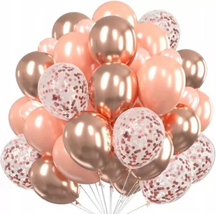 Balony Zestaw 30Szt Urodziny Konfetti Ślub Wesele - Wesele i ślub - miniaturka - grafika 1