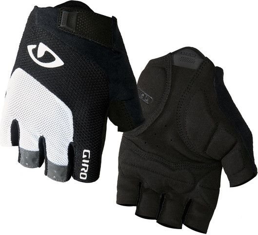 Giro Rękawiczki rowerowe męskie Bravo Gel czarno-białe r. L GR-8053345