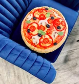 Poduszki dekoracyjne - Poduszka Pizza Duża - miniaturka - grafika 1