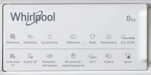 Pralka do zabudowy Whirlpool BIWMWG81484PL - Pralki do zabudowy - miniaturka - grafika 8