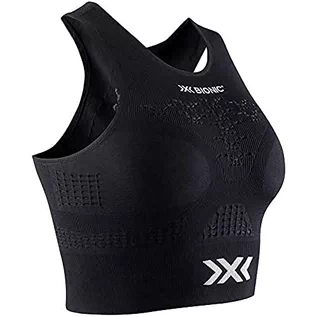 Koszulki i topy damskie - X-Bionic Damski top sportowy Pl-Energizer, B119 czarny/biały, M - grafika 1