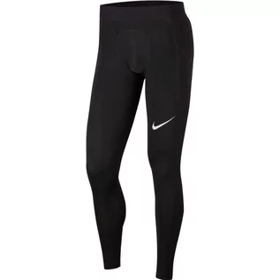 Spodnie męskie - Nike, Spodnie męskie, Gardinien Padded GK Tight CV0045 010, czarny, rozmiar S - grafika 1
