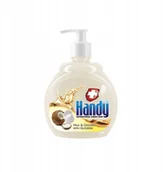 Mydła - Handz mydło antybakteryjne Mleko i Kokos 500 ml - miniaturka - grafika 1