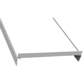 Pozostałe wyposażenie warsztatu - Dodatkowa półka skośna do szaf warsztatowych KOVOS, 505 x 600 mm, szary, 1 ks - miniaturka - grafika 1