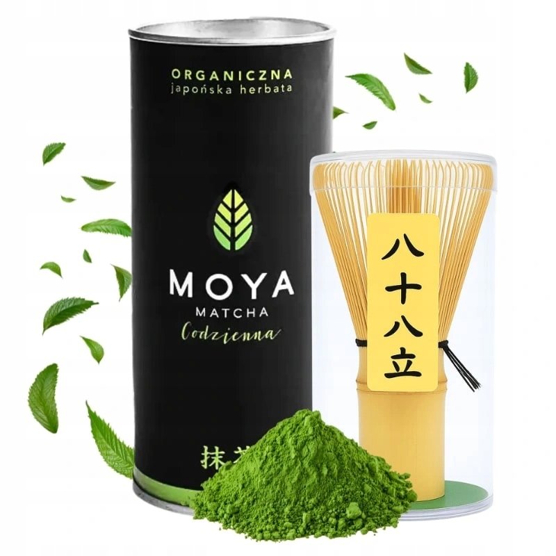 Zestaw do matchy Matcha Moya codzienna japońska chasen miotełka