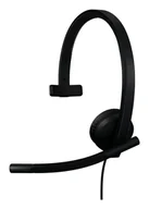 Słuchawki - Logitech H570e Czarny - miniaturka - grafika 1
