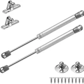 Zawiasy, okucia i inne akcesoria - Sprężyna gazowa hydrauliczna 60 N/6 kg do zawiasów drzwiczek szafek kuchennych, 2 sztuki - miniaturka - grafika 1