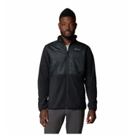 Bluzy sportowe męskie - Męska bluza Columbia Basin Butte™ Full Zip Fleece Ii Rozmiar: L / Kolor: czarny - miniaturka - grafika 1