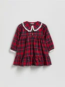 Sukienki i spódniczki dla dziewczynek - Reserved - Sukienka w kratę - wielobarwny - miniaturka - grafika 1