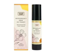 Kremy do twarzy - NATURE QUEEN Nature Queen Krem Do Twarzy Regenerujący 50 ml - miniaturka - grafika 1