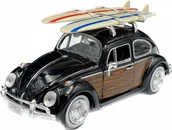 Samochody i pojazdy dla dzieci - Volkswagen Beetle + surfboards 1:24 Motormax 79591 - miniaturka - grafika 1