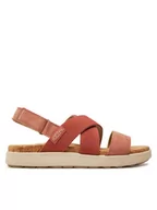 Sandały damskie - Keen Sandały Elle Criss Cross 1028625 Pomarańczowy - miniaturka - grafika 1