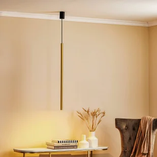 Nowodvorski LASER 750 SOLID BRASS 8431 lampa wisząca zwis 1x10W G9 Złoty - Lampy sufitowe - miniaturka - grafika 2