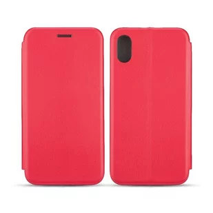 NoName Etui Book Magnetic iPhone X czerwony /red - Etui i futerały do telefonów - miniaturka - grafika 1