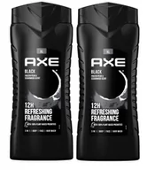 Żele pod prysznic dla mężczyzn - Axe Black, Żel pod prysznic, 2x400 ml - miniaturka - grafika 1