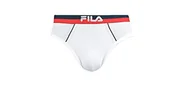 Majtki męskie - Fila Mężczyźni FU5019 Slip, białe, M - miniaturka - grafika 1