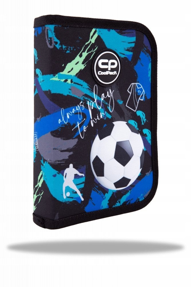 PIÓRNIK JEDNOKLAPKOWY BEZ WYP. CLIPPER FOOTBALL NAVY COOLPACK