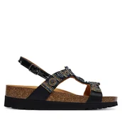 Sandały damskie - Sandały Scholl Bogota Sandal MF32006 Czarny - miniaturka - grafika 1