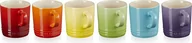 Kubki - Kubki Le Creuset Rainbow 350 ml kolorowe 6 szt. - miniaturka - grafika 1