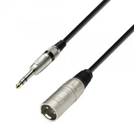 Akcesoria do nagłośnienia - ah Cables Przewód mikrofonowy, XLR Male na jack 6,3 MM Stereo K3BMV0600 - miniaturka - grafika 1