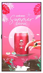 LG 75XS4P-B.AEU signage display Płaski panel Digital Signage 190,5 cm (75") LED 4000 cd/m² UHD+ Czarny WebOS 24/7 - Monitory reklamowe i wyświetlacze - miniaturka - grafika 1