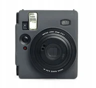 Torby fotograficzne i futerały - Futerał Etui Pokrowiec Case Silikon Do Fuji Fujifilm Instax Mini 99 Szary - miniaturka - grafika 1